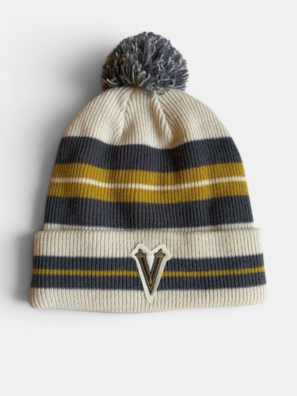 Fanatics Men's Vegas Golden Knights 2024 NHL Winter Classic Cuffed Knit Hat Pom